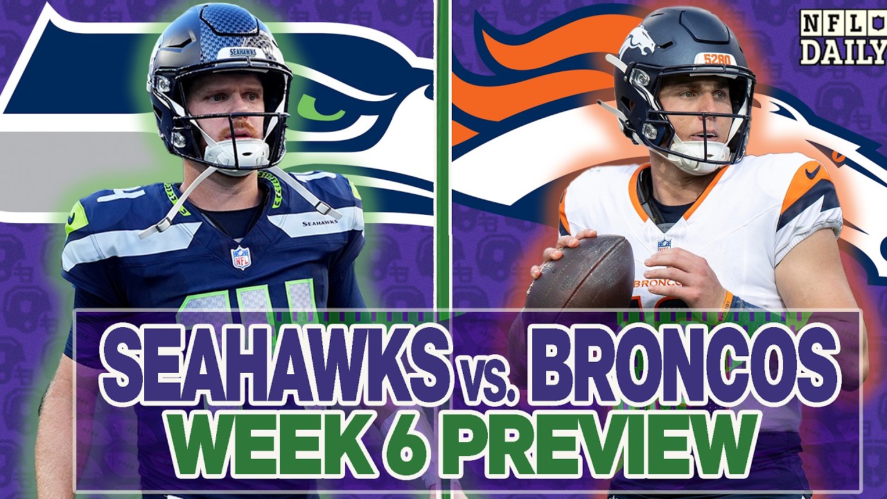 Seahawks vs. Broncos Week 6 TNF Preview | NFL Daily thumbnail