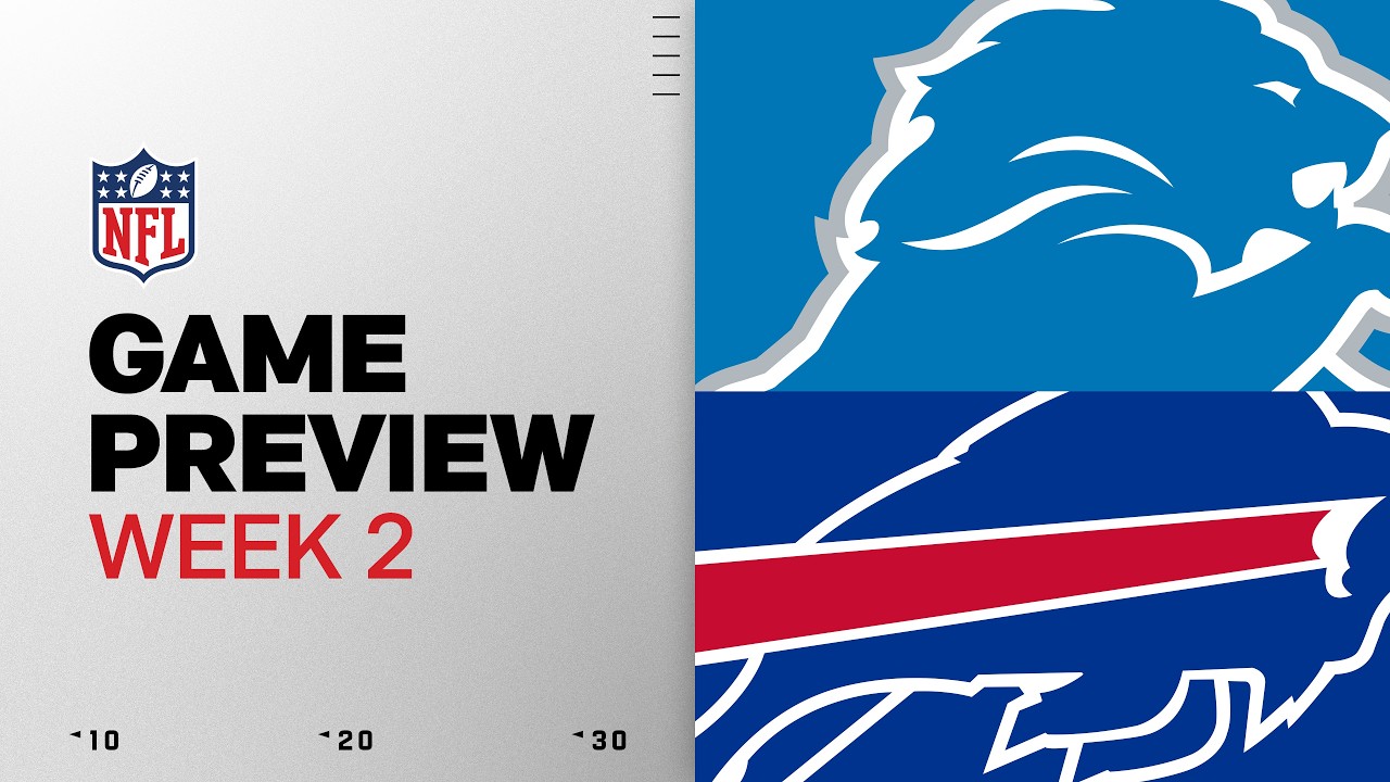 Detroit Lions vs Buffalo Bills Game Preview | 2026 Week 2 thumbnail