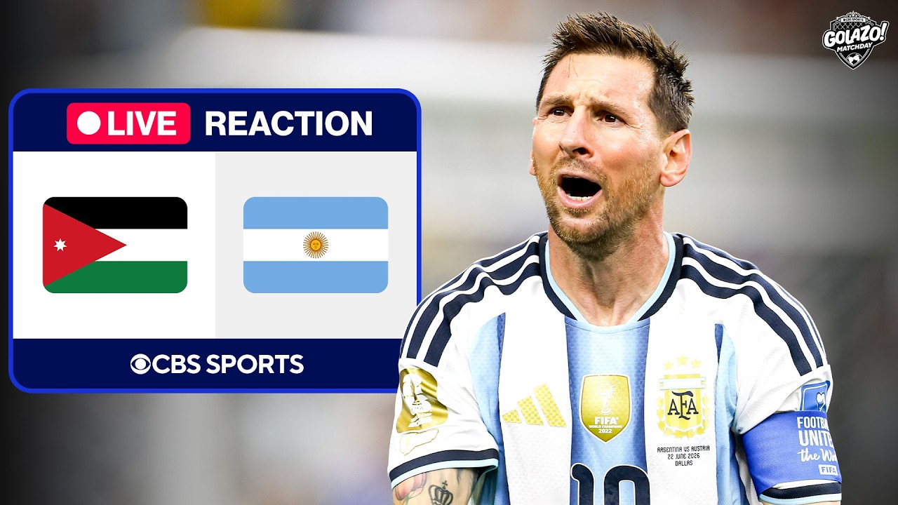 Scoreline LIVE: Jordan vs. Argentina REACTION thumbnail