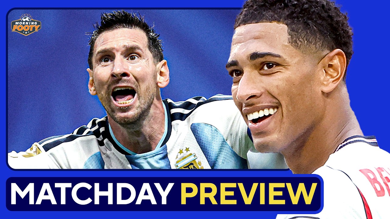 ENGLAND vs. ARGENTINA | World Cup Semifinal MATCHDAY PREVIEW thumbnail