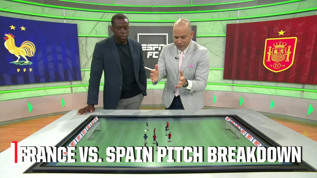 Ale Moreno & Nedum Onuoha go TO THE PITCH to preview France vs. Spain 🔥 | ESPN FC thumbnail