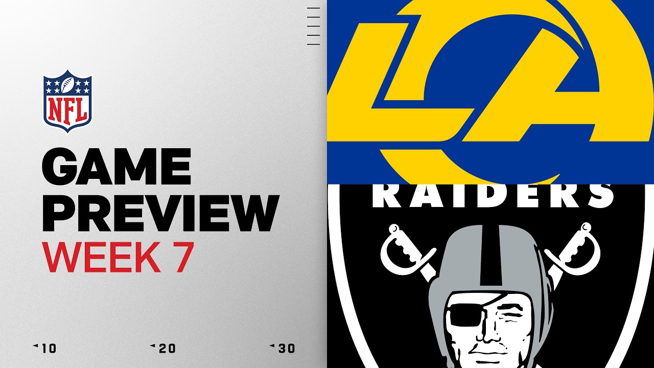 Los Angeles Rams vs Las Vegas Raiders | 2026 Week 7 Game Preview thumbnail
