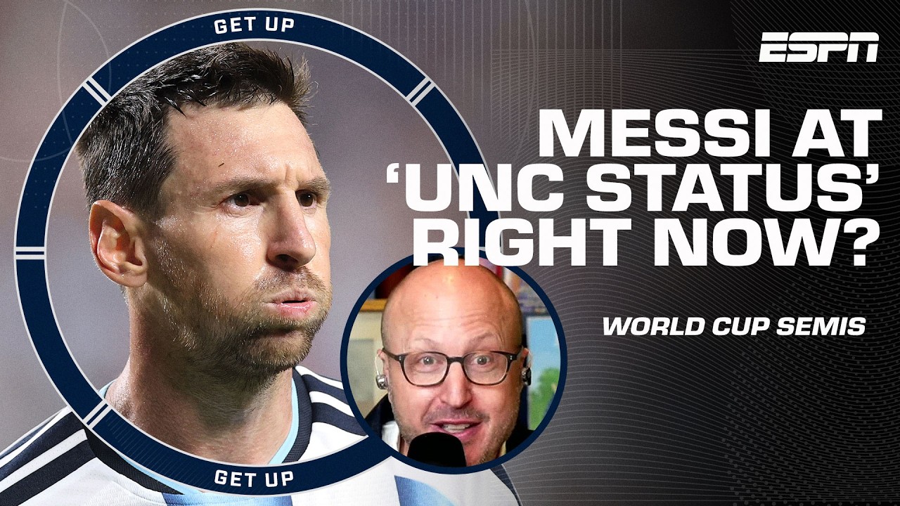 Argentina playing off 'VIBES & MAGIC!' ✨ - Roger Bennett on Lionel Messi at 'unc status' 😅 | Get Up thumbnail