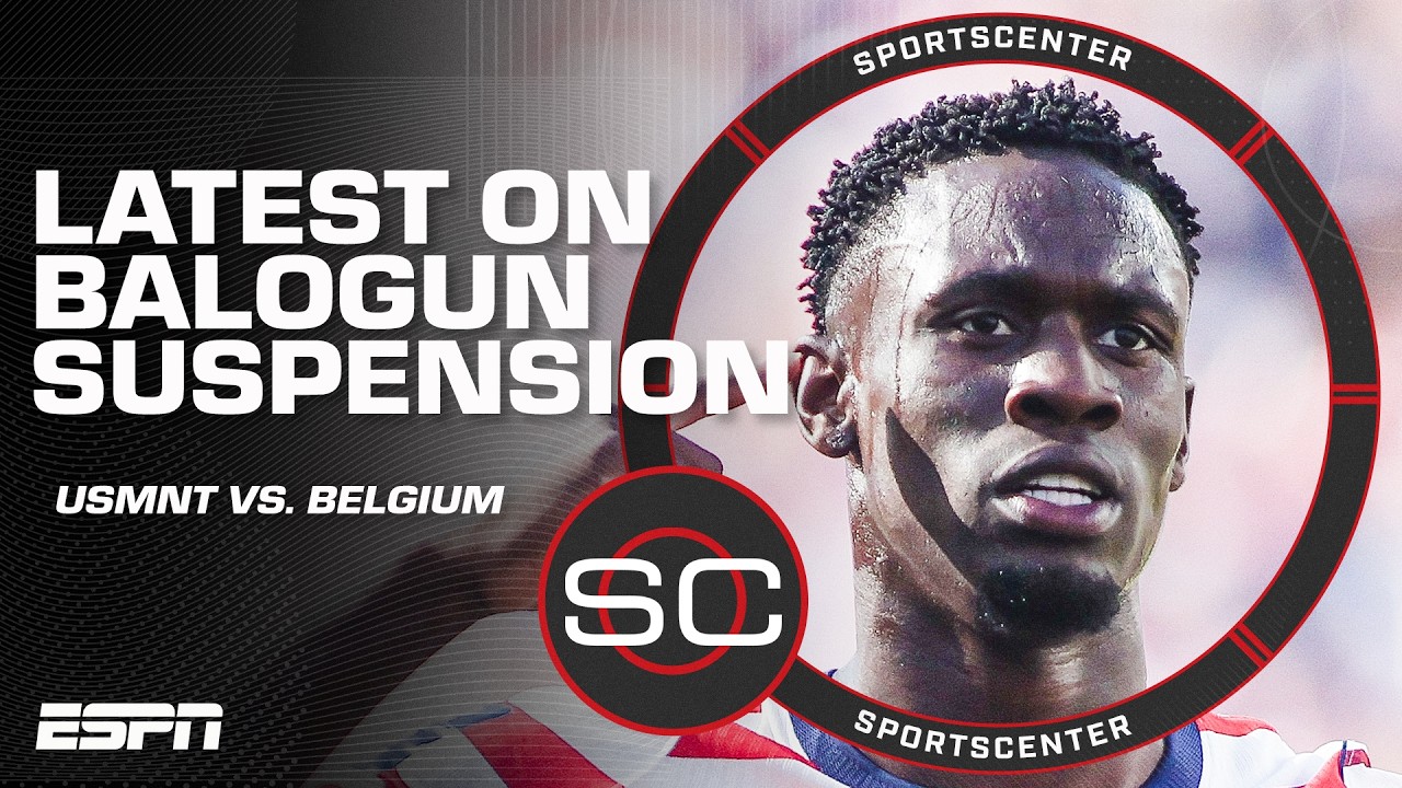 USMNT vs. Belgium Round of 16 PREVIEW 🍿 + The latest on Folarin Balogun's suspension | SportsCenter thumbnail