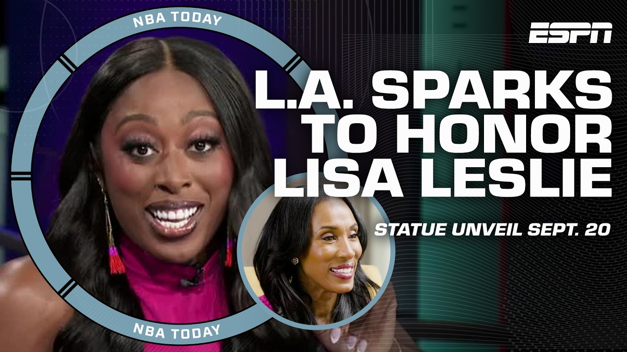 101 PTS in a HALF⁉️ Celebrating Lisa Leslie's legendary career ahead of statue ceremony | NBA Today thumbnail