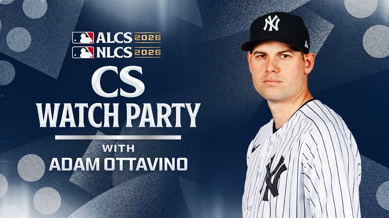 ALCS/NLCS Watch Party with former MLB pitcher Adam Ottavino! thumbnail