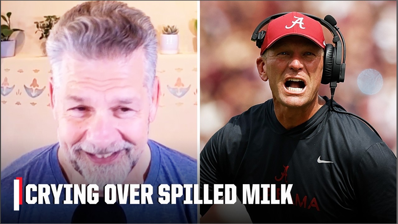 Georgia vs. Alabama + crying over WHAT?! | The Golics thumbnail
