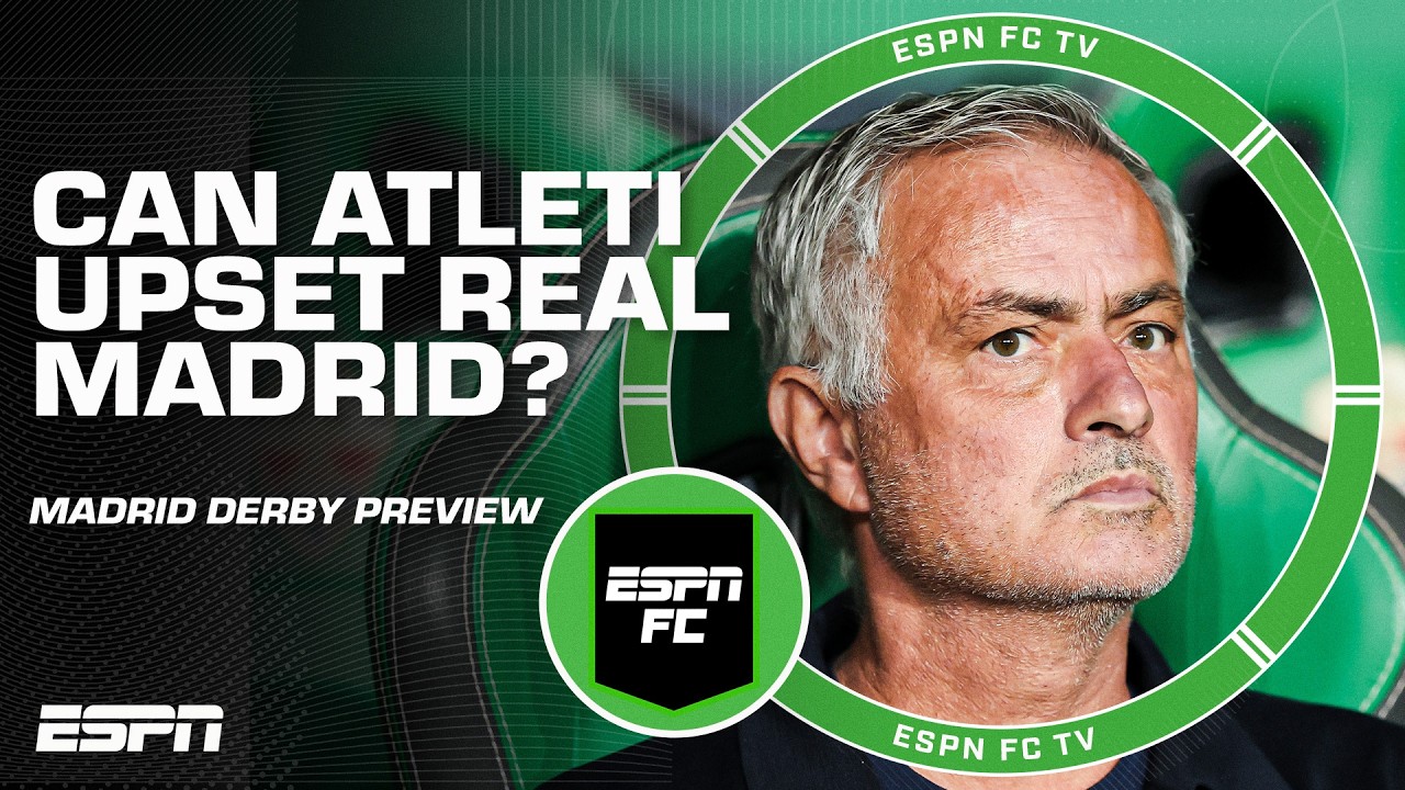 ‘The PRESSURE is on Jose Mourinho!’ 😳 Atletico Madrid vs. Real Madrid preview | ESPN FC thumbnail