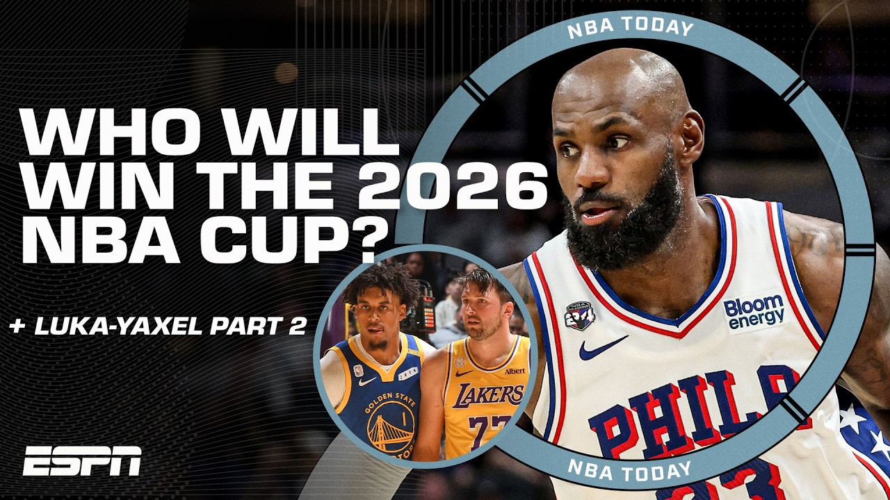 NBA CUP PREVIEW & PREDICTIONS 🏆 Luka vs. Yaxel REMATCH 👀 + 76ers-Knicks Round 2 | NBA Today thumbnail