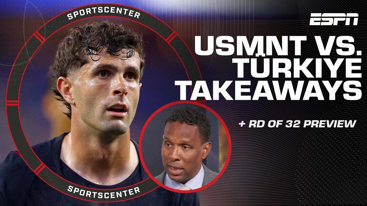 Shaka Hislop recaps USMNT’s loss to Türkiye and previews Round of 32 matches ⚽ | SportsCenter thumbnail