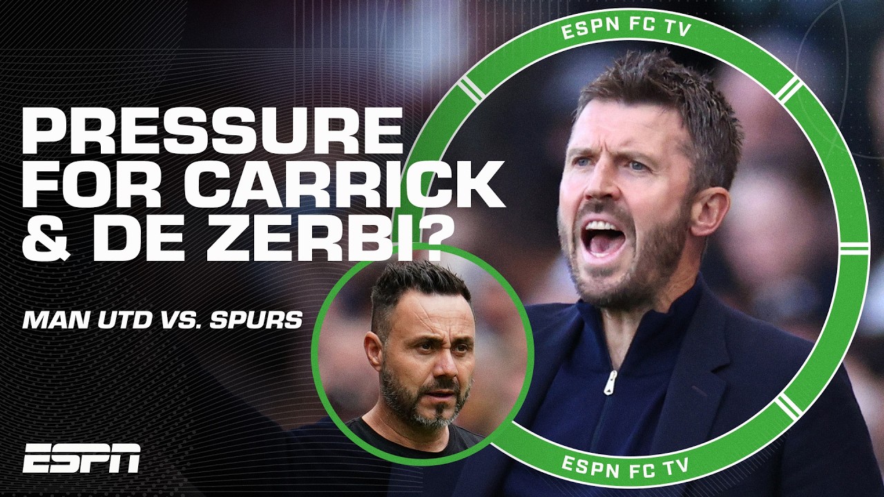 Ale Moreno: ‘It’s a must not lose’ game for Carrick & De Zerbi in Man United-Spurs matchup | ESPN FC thumbnail