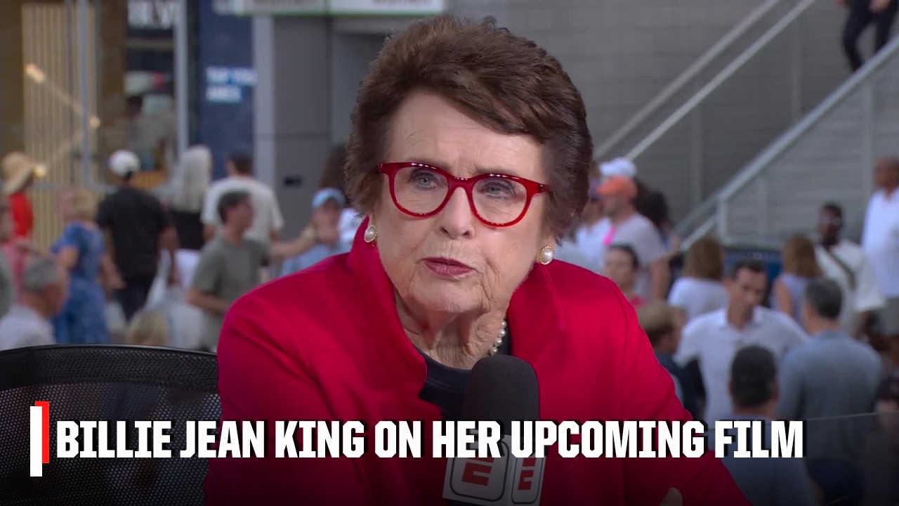 Billie Jean King on the meaning behind her upcoming film 'Give Me The Ball!' 🎾 | 2026 US Open thumbnail