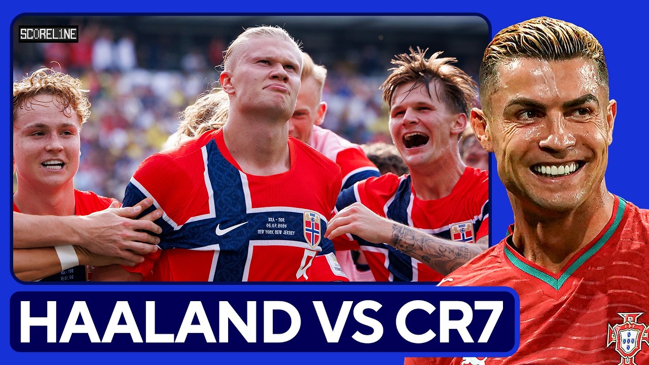 Can Erling Haaland PASS Ronaldo's scoring record? | Norway vs. Portugal PREVIEW | CBS Sports Golazo thumbnail