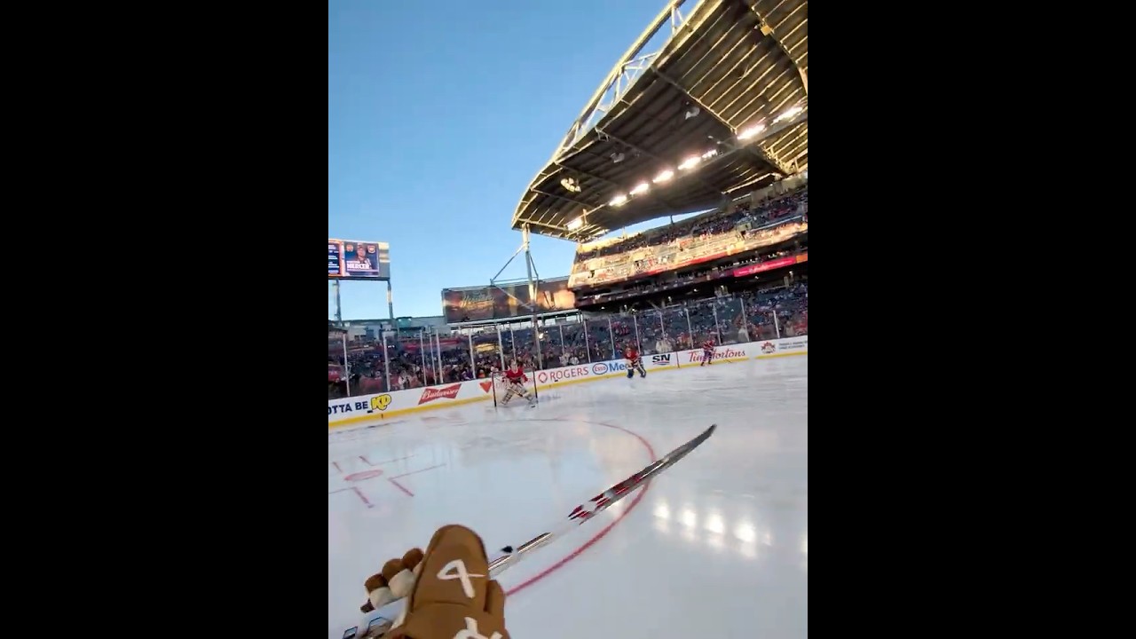 Cole Caufield wearing Meta Glasses during Pregame Warmups thumbnail