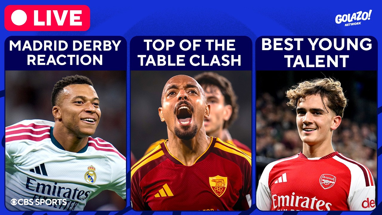 Madrid Derby REACTION | Who is the BEST Young Talent in the World? | Golazo Matchday Live thumbnail