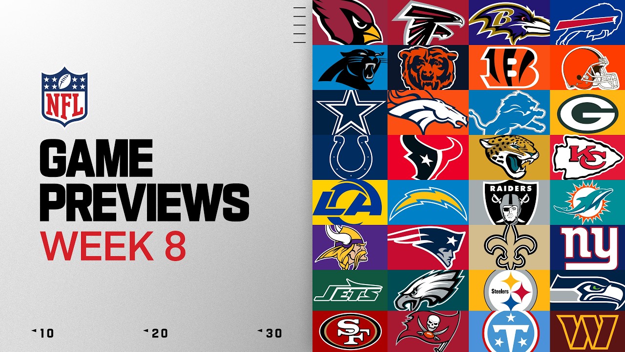 Full Week 8 Game Previews | 2026 Season thumbnail