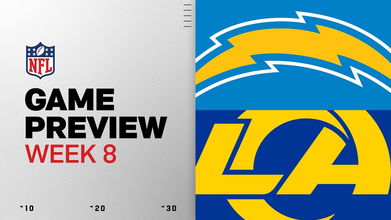 Los Angeles Chargers vs Los Angeles Rams | 2026 Week 8 Game Preview thumbnail