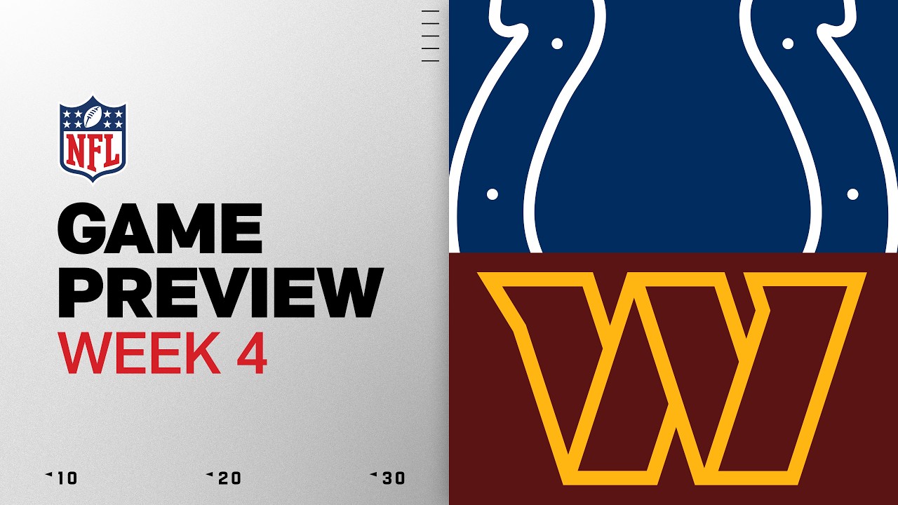 Indianapolis Colts vs Washington Commanders | 2026 Week 4 Game Preview thumbnail