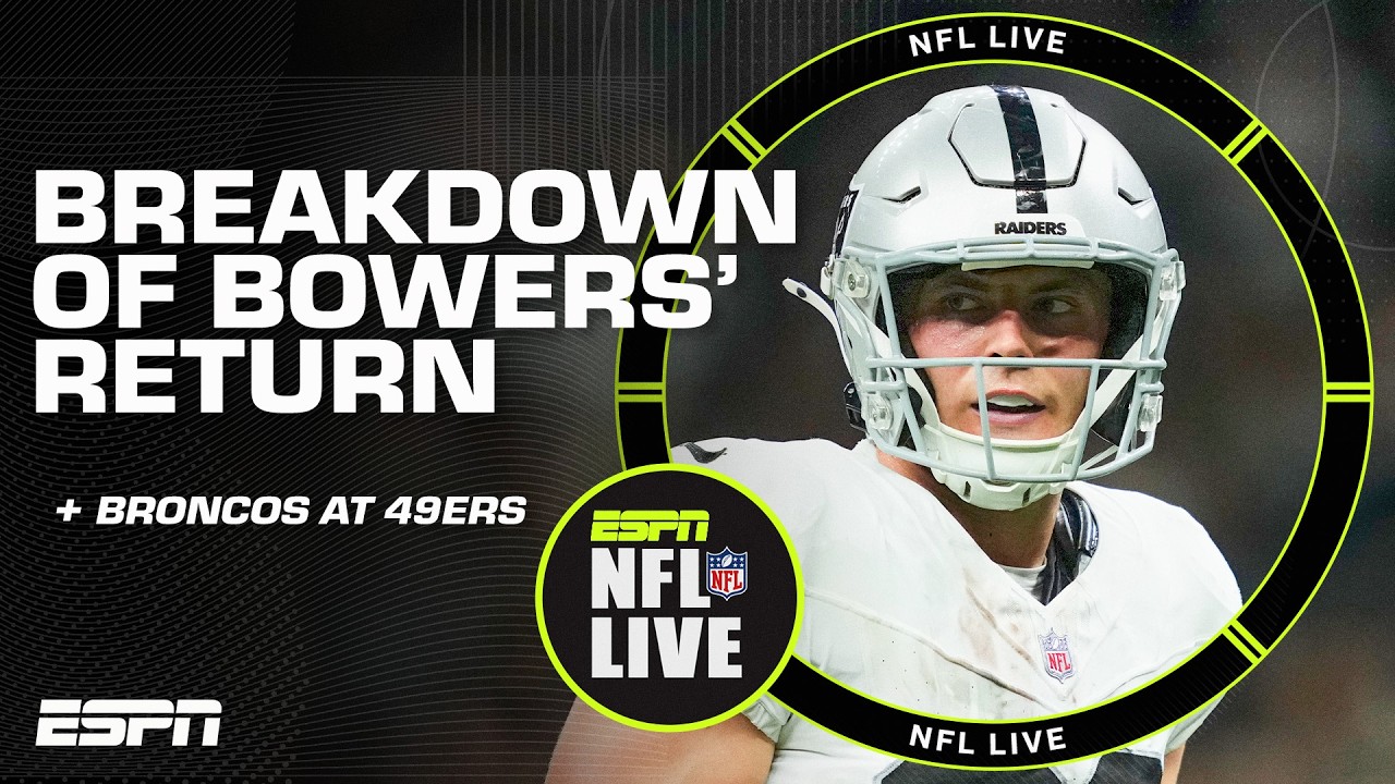 Brock Bowers FILM BREAKDOWN 🎥 'He reminds me so much of Puka Nacua' - Dan Orlovsky | NFL Live thumbnail