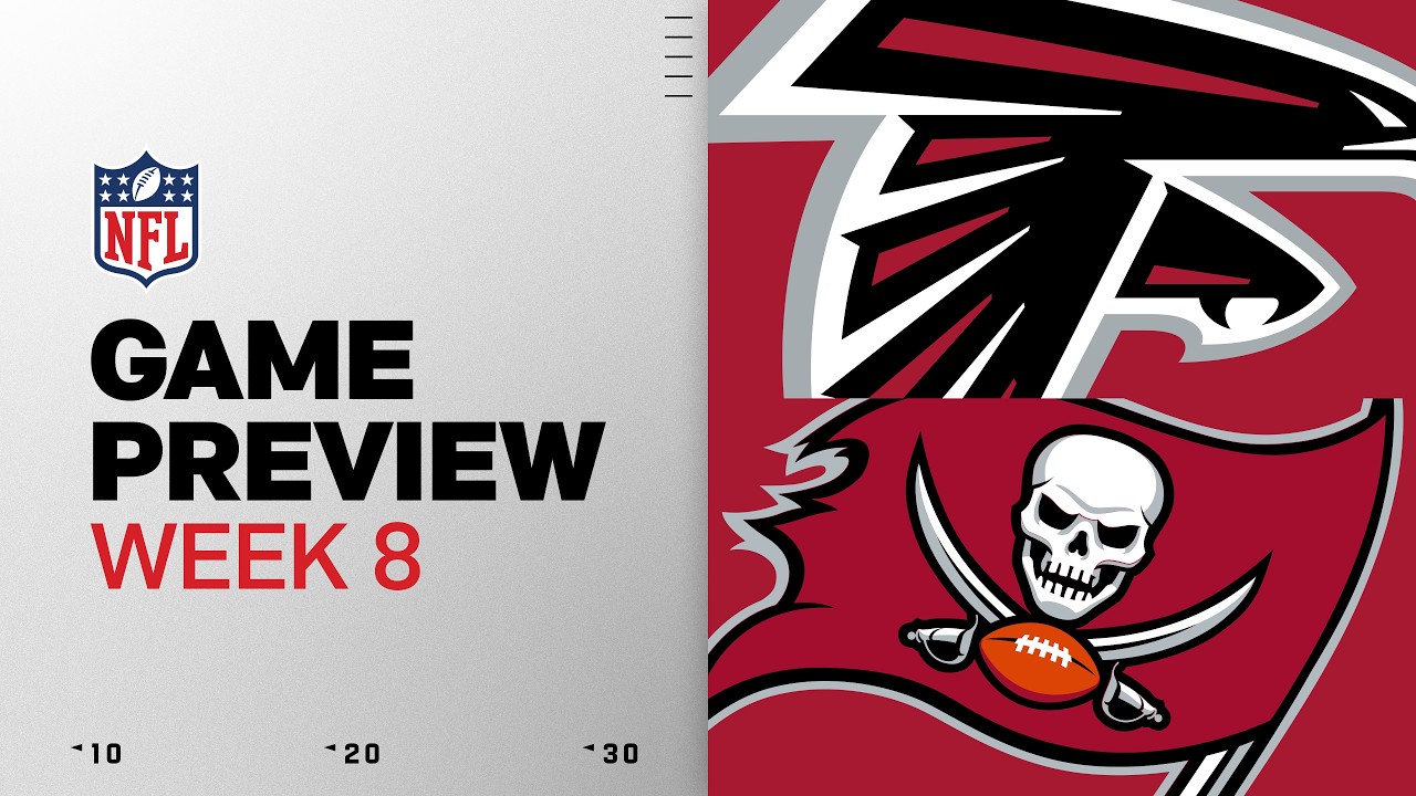 Atlanta Falcons vs Tampa Bay Buccaneers | 2026 Week 8 Game Preview thumbnail