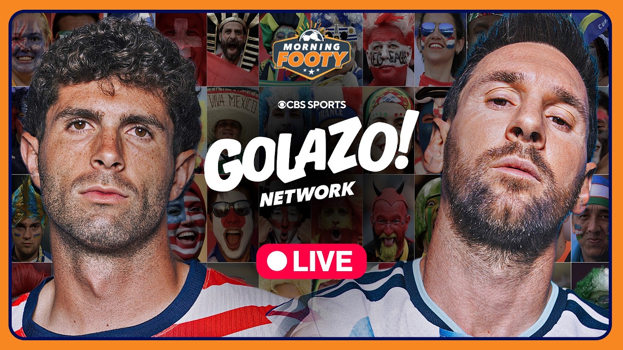 Morning Footy LIVE: USMNT REACTION & Argentina LOOKAHEAD + World Cup News, Analysis & Debate thumbnail