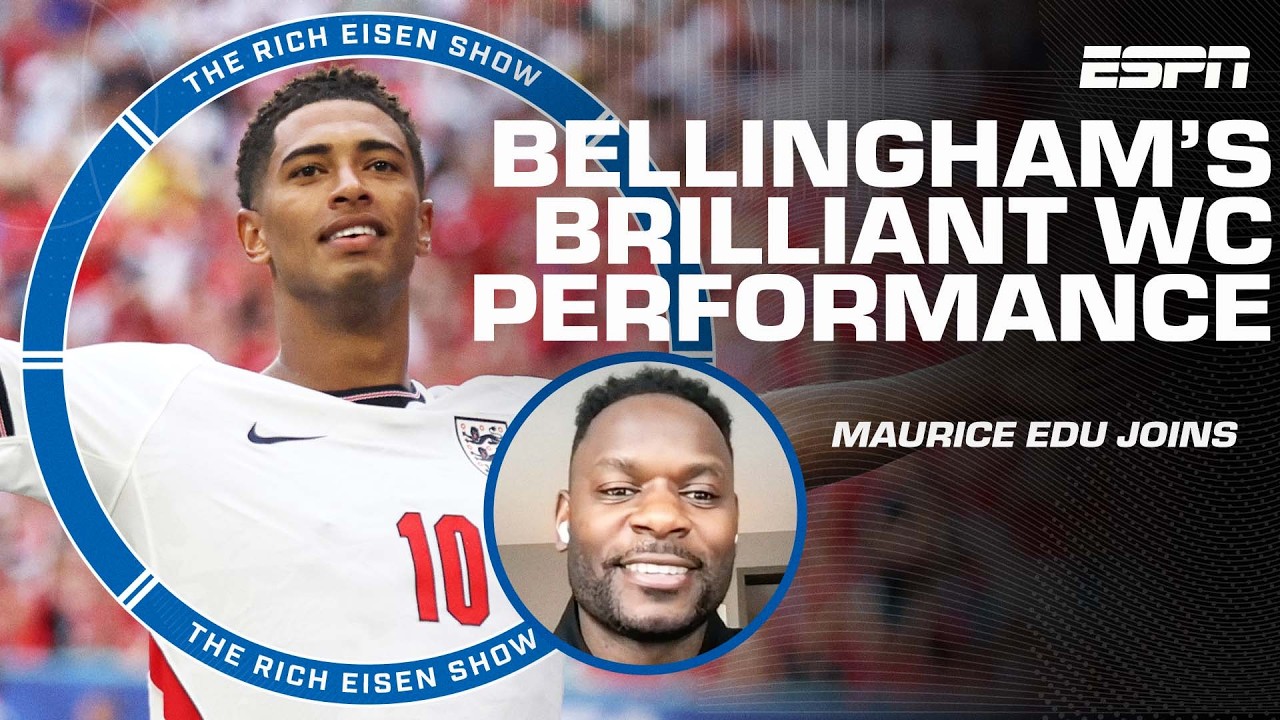 Jude Bellingham has ‘delivered in the most crucial ways’ for England - Maurice Edu | Rich Eisen Show thumbnail