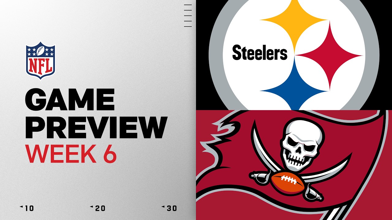 Pittsburgh Steelers vs Tampa Bay Buccaneers | 2026 Week 6 Game Preview thumbnail