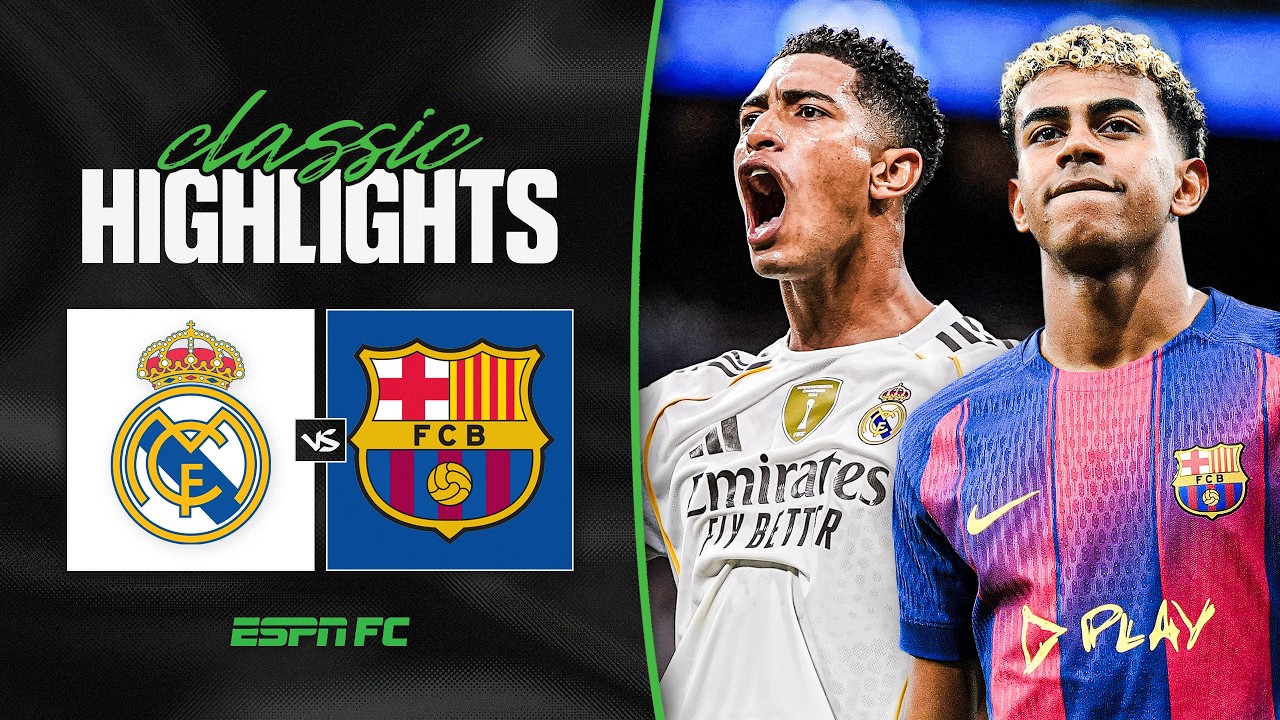 Real Madrid vs. Barcelona EXTENDED HIGHLIGHTS [October 26, 2025] | ESPN FC thumbnail
