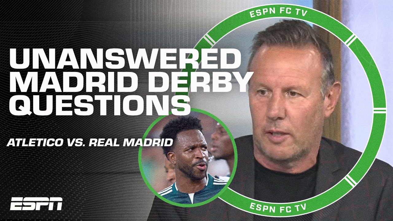 Will Julian Alvarez return? Vini Jr. step up⁉️ BIGGEST QUESTIONS ahead of Madrid derby | ESPN FC thumbnail