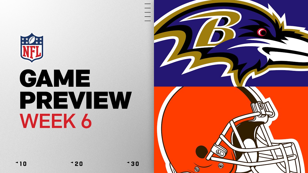 Baltimore Ravens vs Cleveland Browns | 2026 Week 6 Game Preview thumbnail