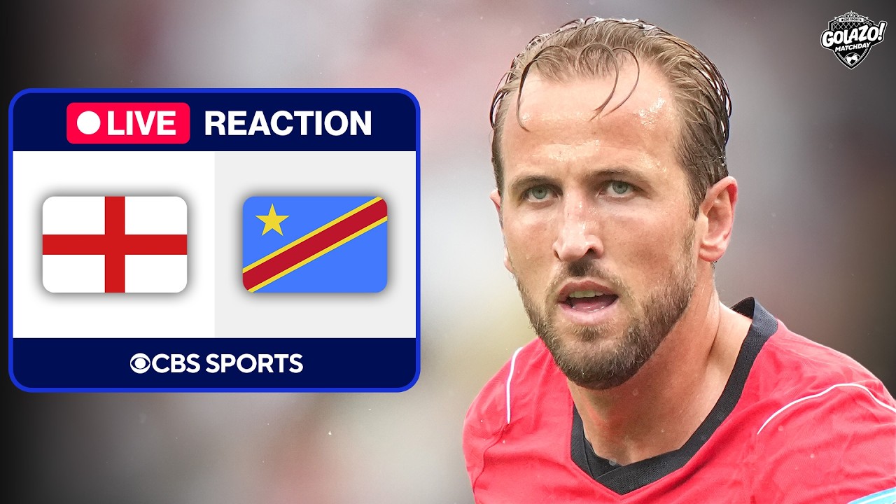 Golazo Matchday LIVE: ENGLAND vs. DR CONGO Reaction + Belgium vs. Senegal Preview thumbnail