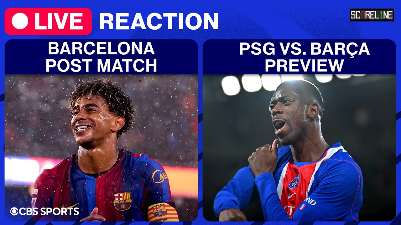 Scoreline LIVE: Full Reaction to Real Betis vs. Barcelona + Previewing PSG's clash with Barcelona thumbnail