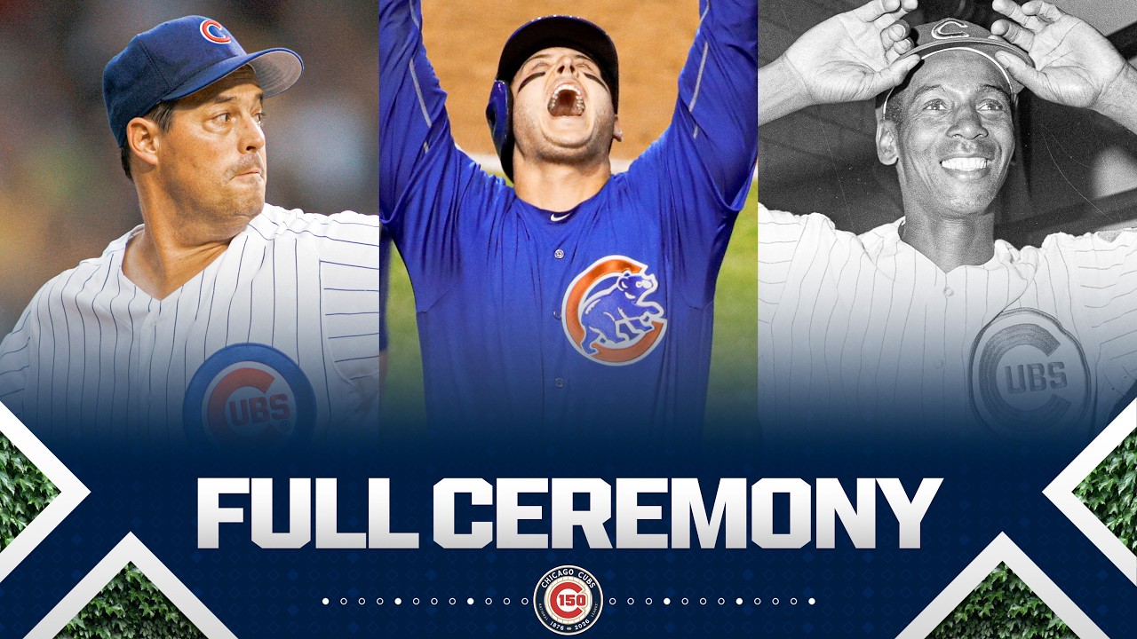 FULL CEREMONY: Cubs celebrate 150th anniversary as National League franchise! thumbnail