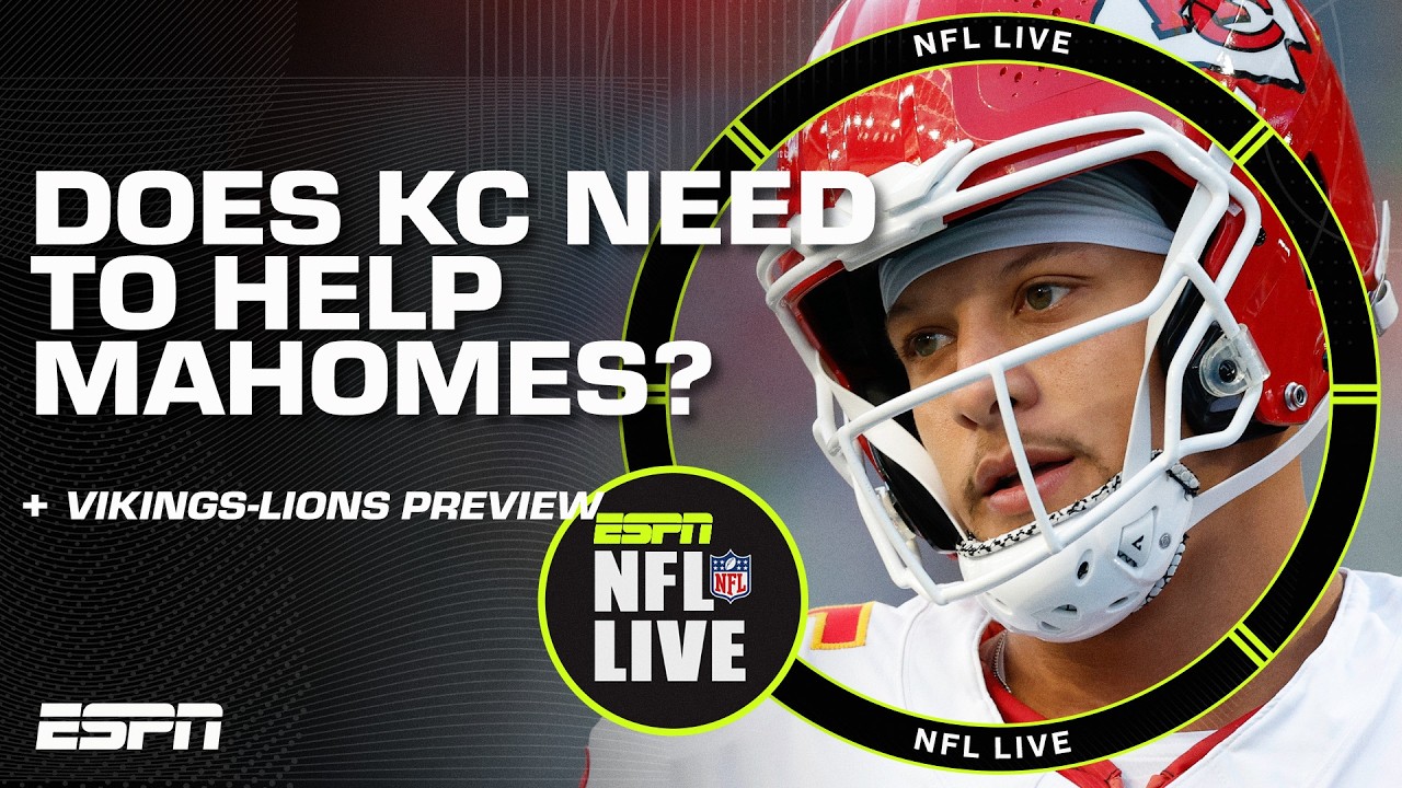 Who could the Chiefs target to boost their offense? | NFL Live thumbnail