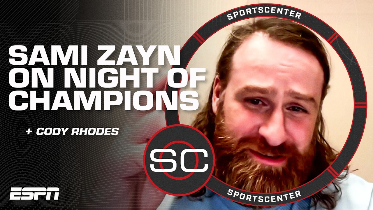 Sami Zayn talks Cody Rhodes and WWE Night of Champions 🏆 | SportsCenter thumbnail