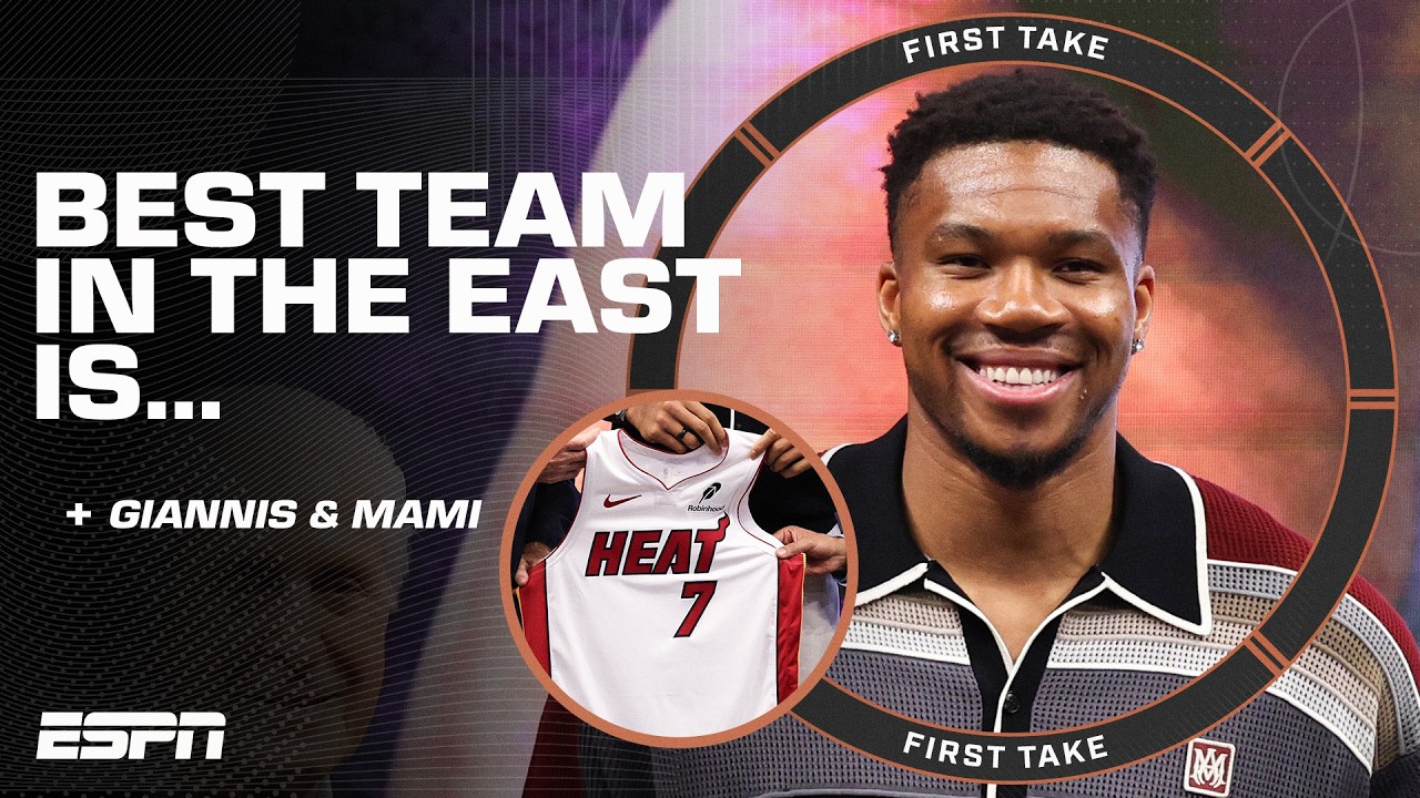 Stephen A. has the Miami Heat as the ‘4TH-BEST’ team in the East! | First Take thumbnail