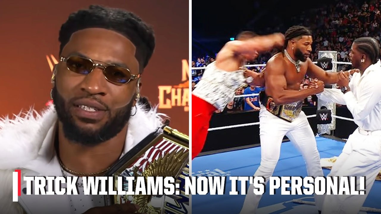 Trick Williams RESPONDS to Ricky Saints' attack on Lil Yachty before WWE Night of Champions 👀 thumbnail