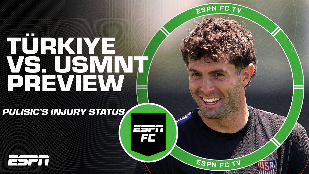 Turkiye vs. USMNT PREVIEW 👀 Will Christian Pulisic make his return from injury? 🤔 | ESPN FC thumbnail