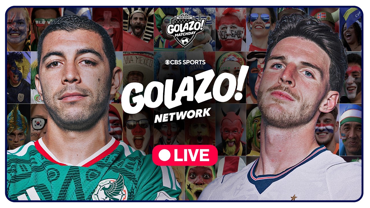 Golazo Matchday LIVE: Mexico faces off against England at the Estadio Azteca thumbnail