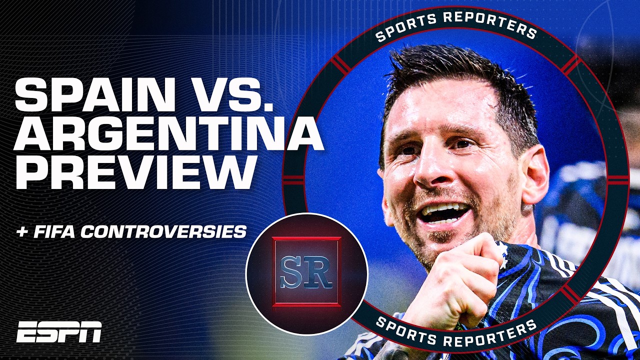 Argentina vs. Spain World Cup Final PREVIEW 🍿 + FIFA's controversies | The Sports Reporters thumbnail