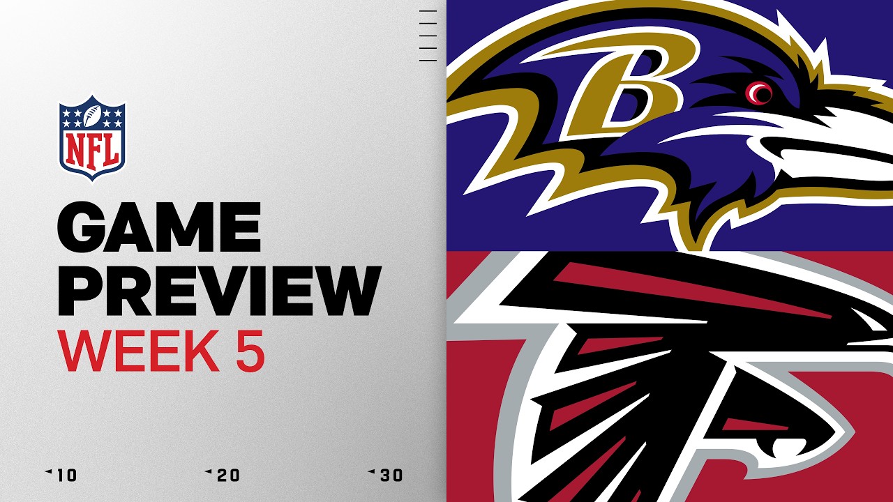 Baltimore Ravens vs Atlanta Falcons | 2026 Week 5 Game Preview thumbnail
