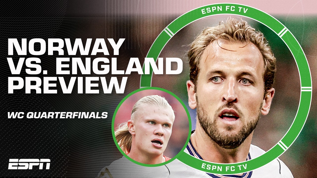 Norway vs. England in the 2026 World Cup Quarterfinals 🍿 Preview and predictions | ESPN FC thumbnail