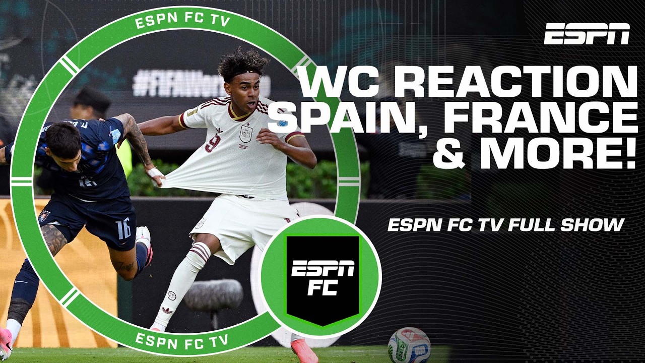 World Cup Takeaways ⚽ Dembele's hat trick, Spain's lackluster match and more! | ESPN FC Full Show thumbnail