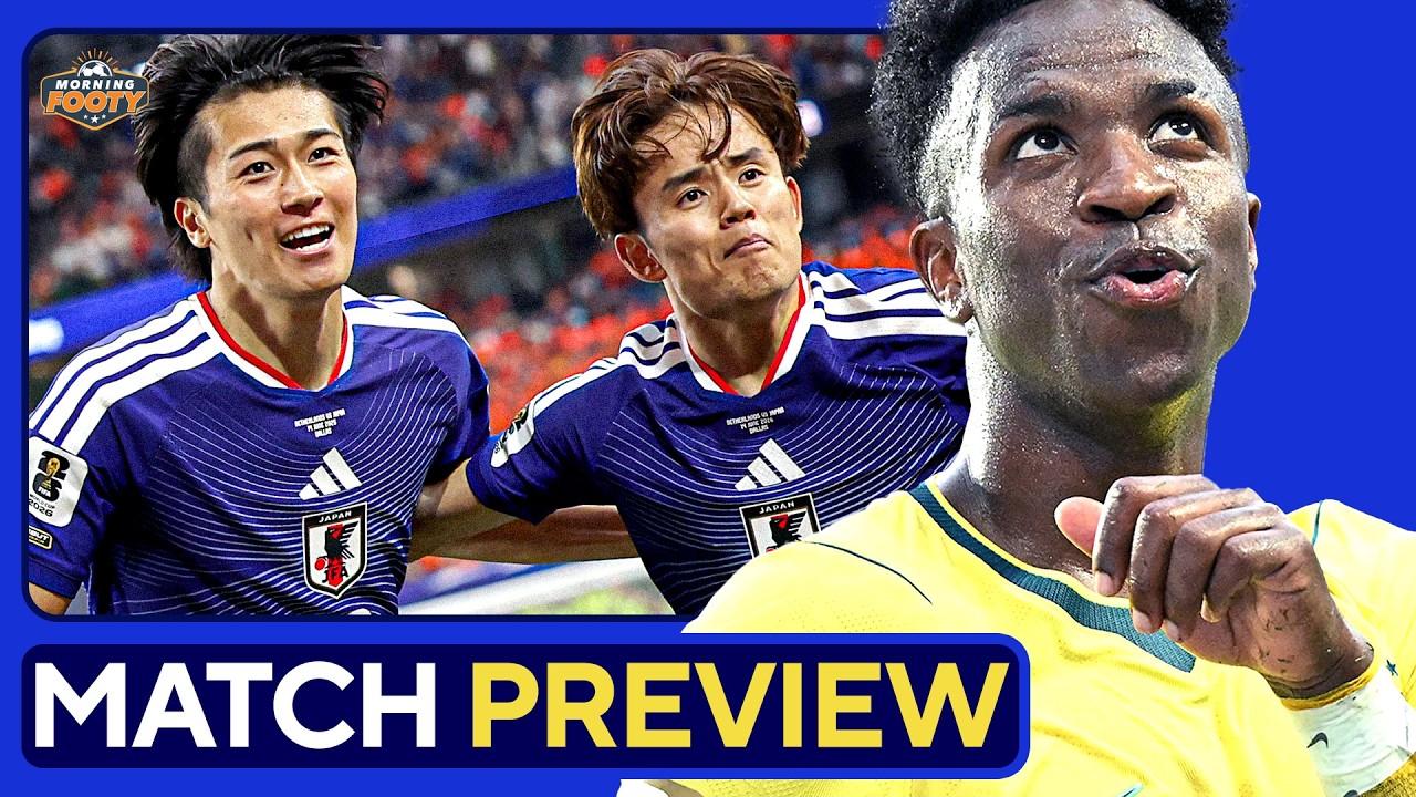 BRAZIL vs. JAPAN | World Cup 2026 MATCH PREVIEW thumbnail