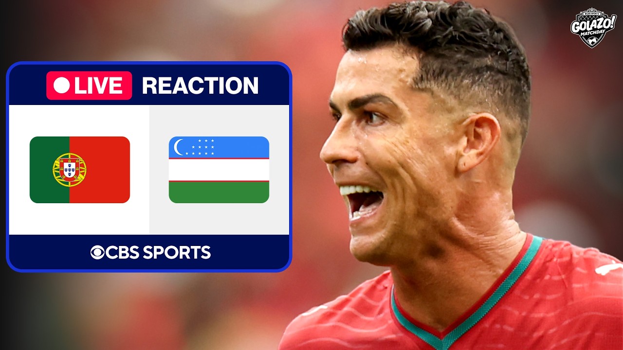 🚨 RONALDO has ARRIVED as Portugal Defeat Uzbekistan | Full REACTION thumbnail