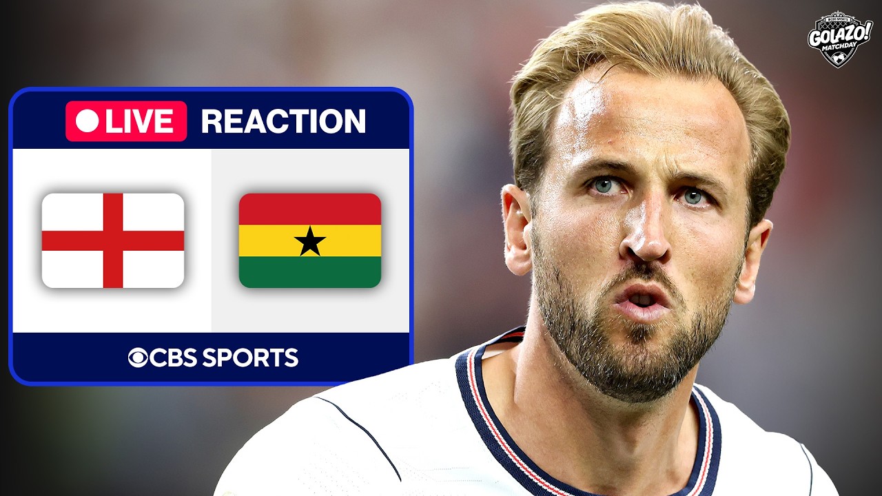 Golazo Matchday LIVE: RECAPPING England vs. Ghana thumbnail