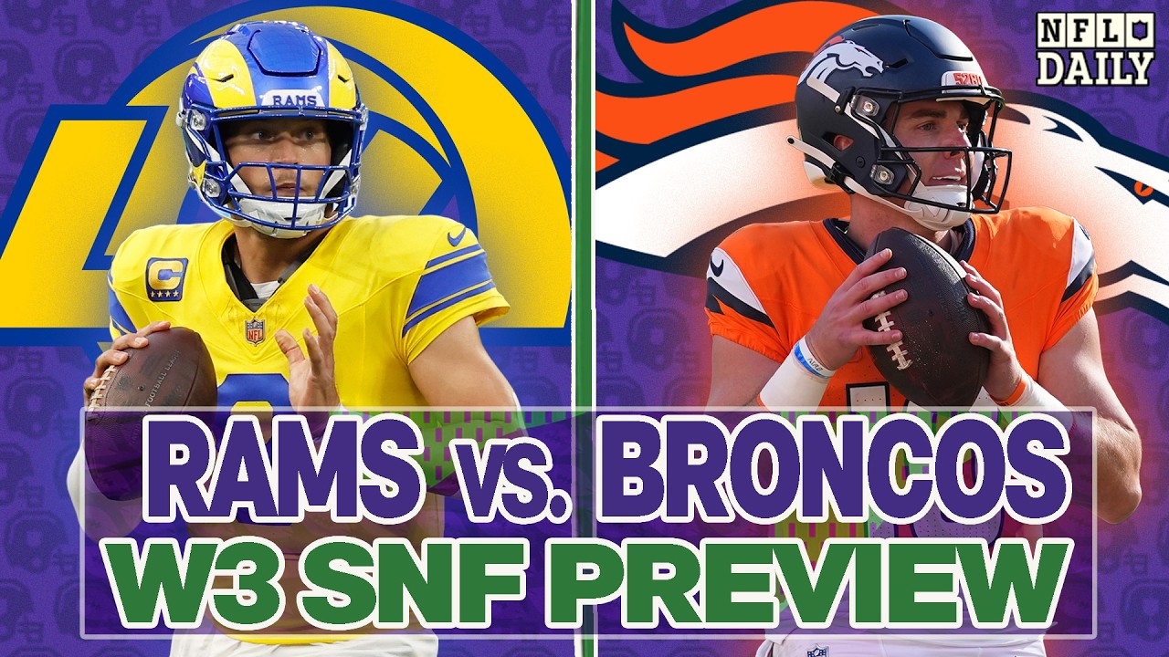 Rams vs. Broncos Week 3 Preview | NFL Daily thumbnail