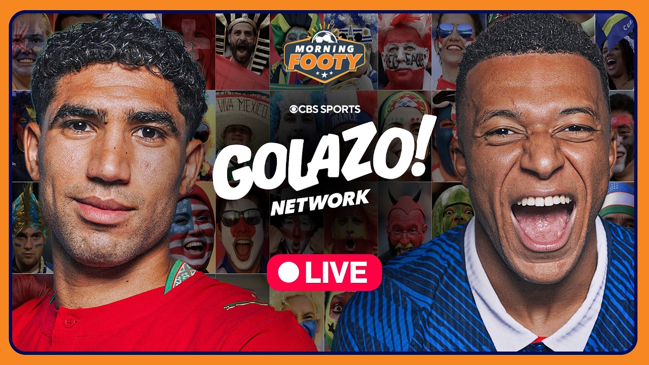 Morning Footy LIVE: Netherlands ELIMINATED by Morocco + World Cup News, Analysis & Debate thumbnail