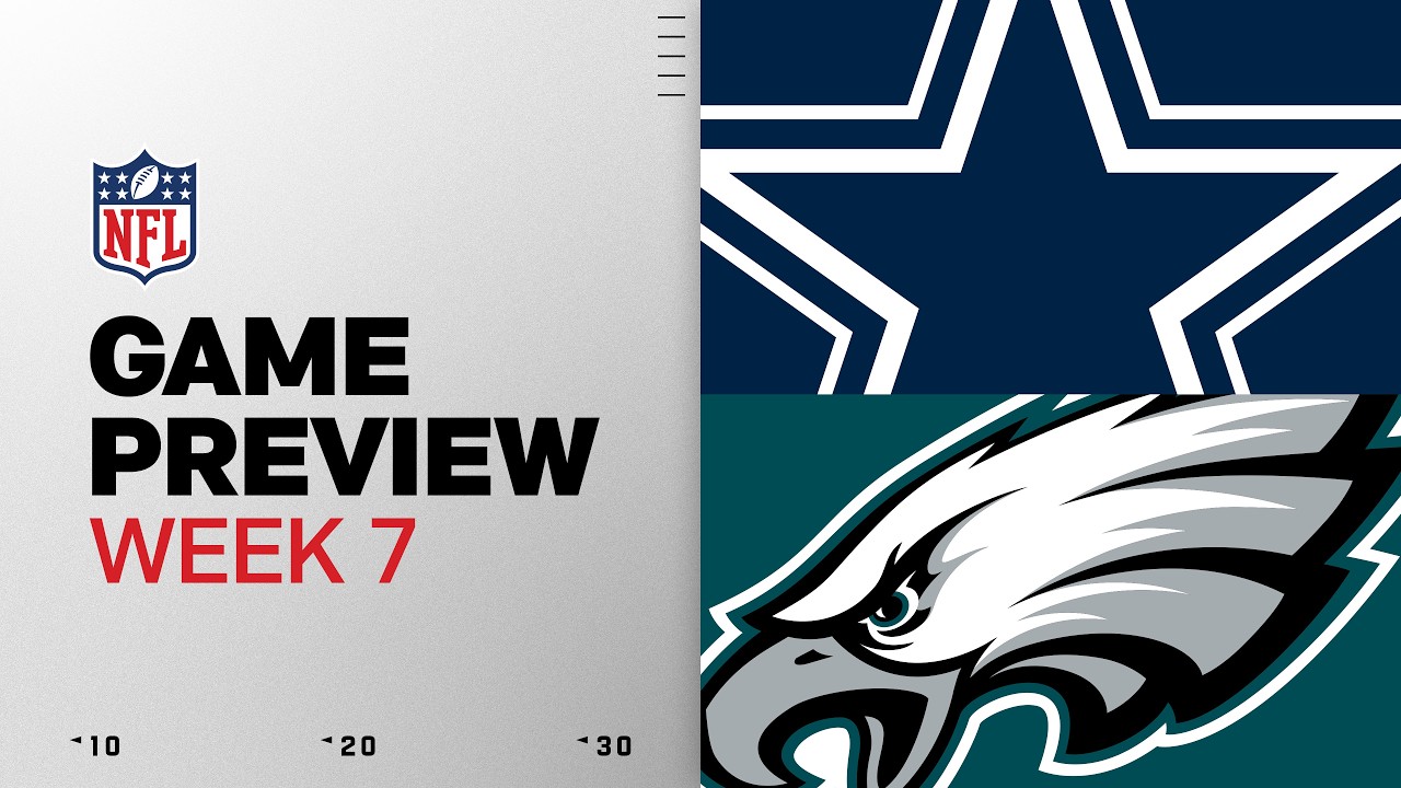Dallas Cowboys vs Philadelphia Eagles | 2026 Week 7 Game Preview thumbnail
