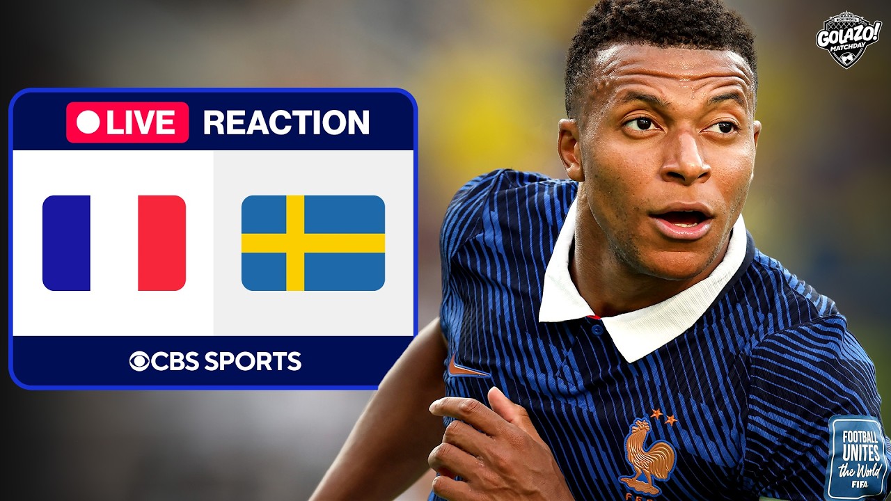 Golazo Matchday LIVE: Mbappe SHINES in France's convincing win over Sweden thumbnail